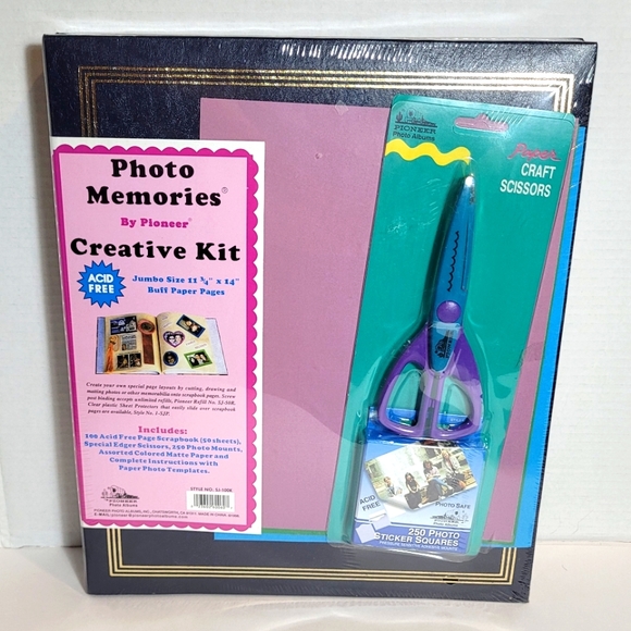 Photo Memories Creative Scrapbook Kit NEW Sealed - Picture 1 of 4